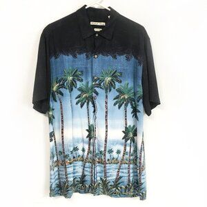 Batik Bay Men's Hawaiian Short-Sleeve Shirt Size Large